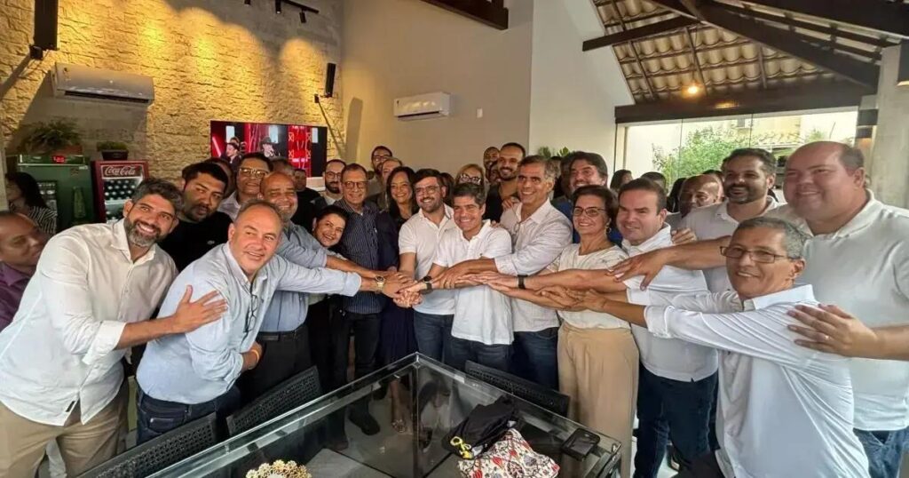 Apoio do PP de Ilhéus a ACM Neto para as eleições de 2026