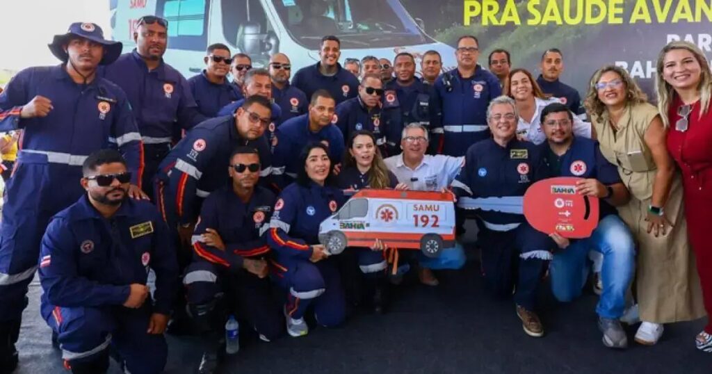 Bahia recebe 25 novas ambulâncias do SAMU 192 em investimento do governo