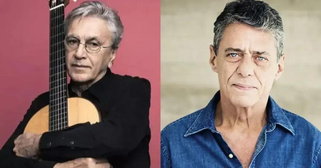 Caetano Veloso e Chico Buarque abandonam ação contra deputado Gilvan