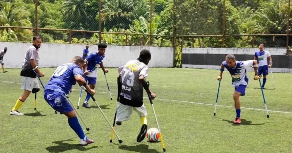Campeonato Baiano de Futebol de Amputados começa com eventos no Estádio de Pituaçu