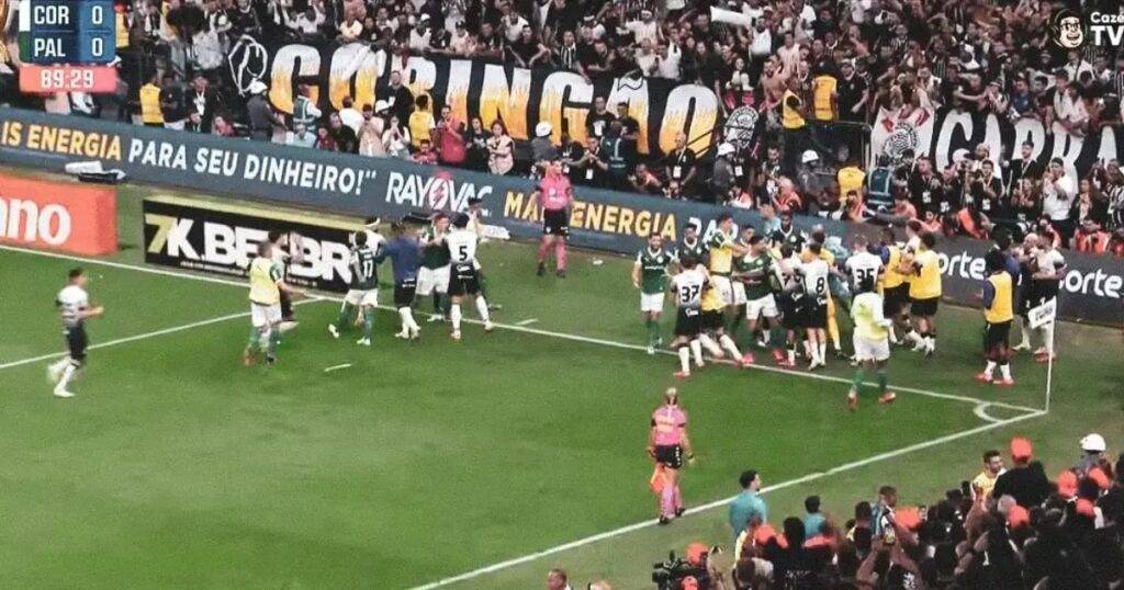 Corinthians perde mandos e leva multa após confusão no Paulistão