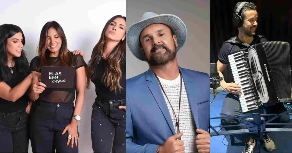 Elas em Cena: São João com Leo Estakazero e Marquinhos Café