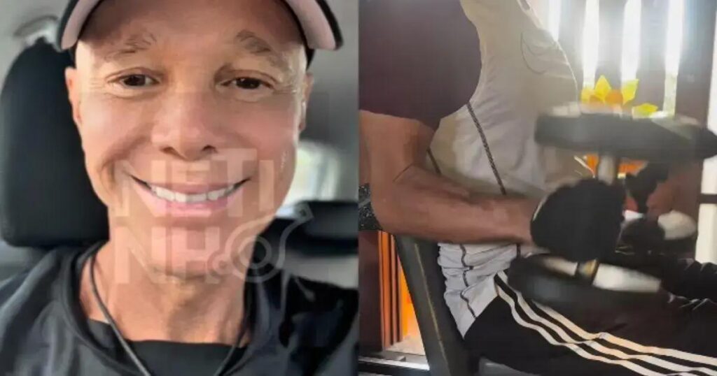 Netinho retoma treinos após alta e planeja nova internação