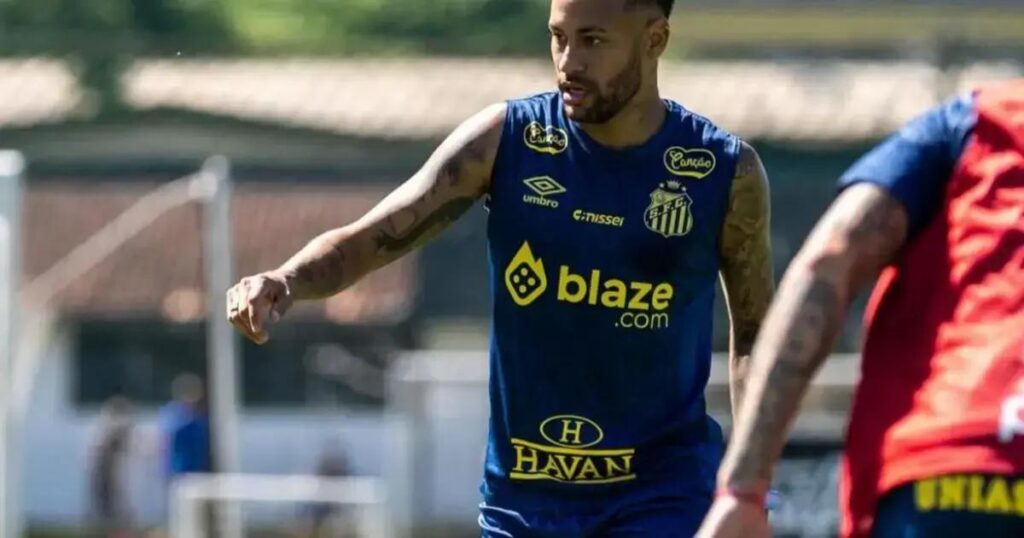 Neymar revela escalação do Santos e gera repercussão nas redes sociais