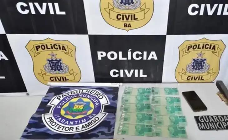 Preso em Itarantim homem com notas de R$ 100 falsificadas