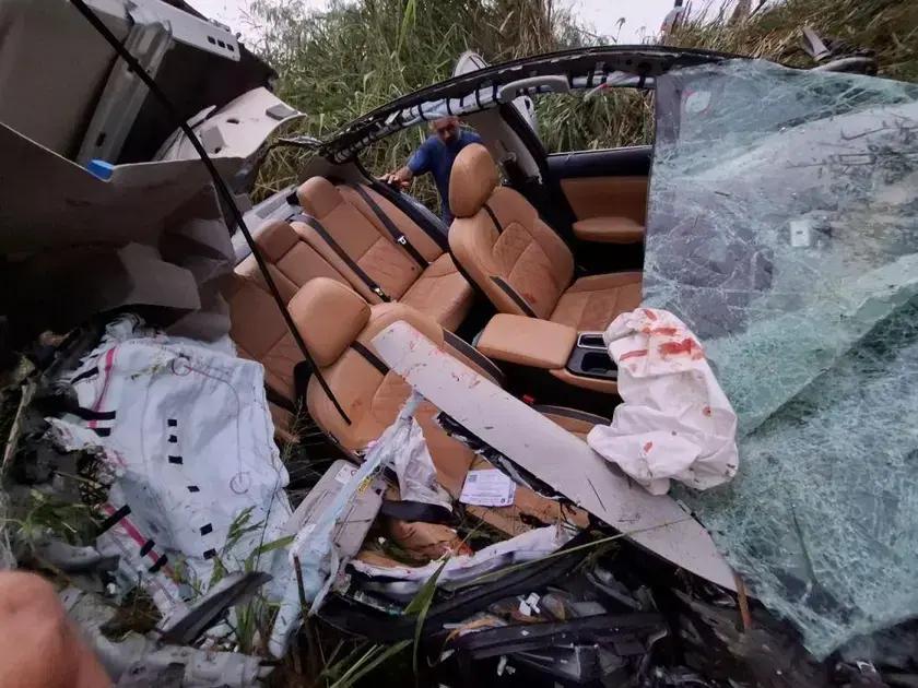 Acidente grave envolve secretário de governo e empresário em Itapetinga