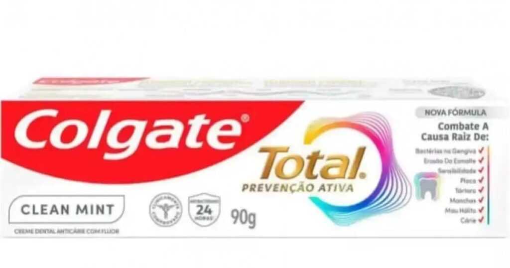 Anvisa retoma interdição da pasta Colgate Total Clean Mint após reações adversas