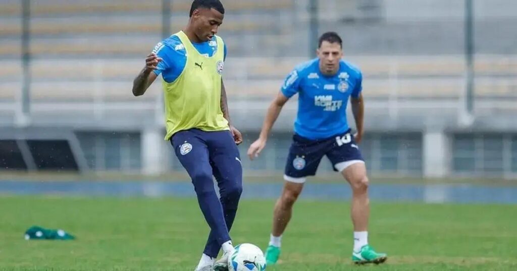 Bahia encerra treino para jogo decisivo na Libertadores contra o Internacional