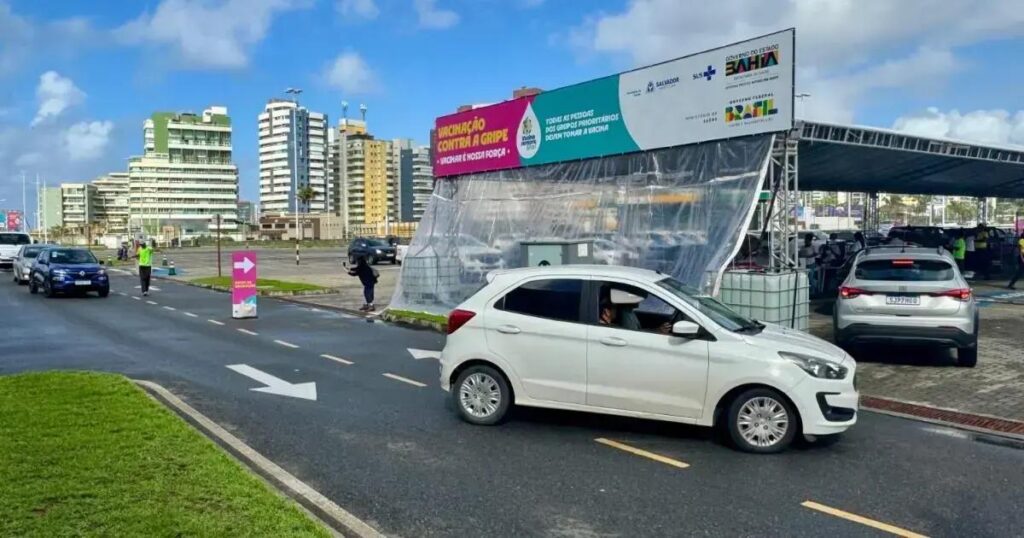 Bahia registra 100% de adesão em vacinação contra a gripe no Dia D