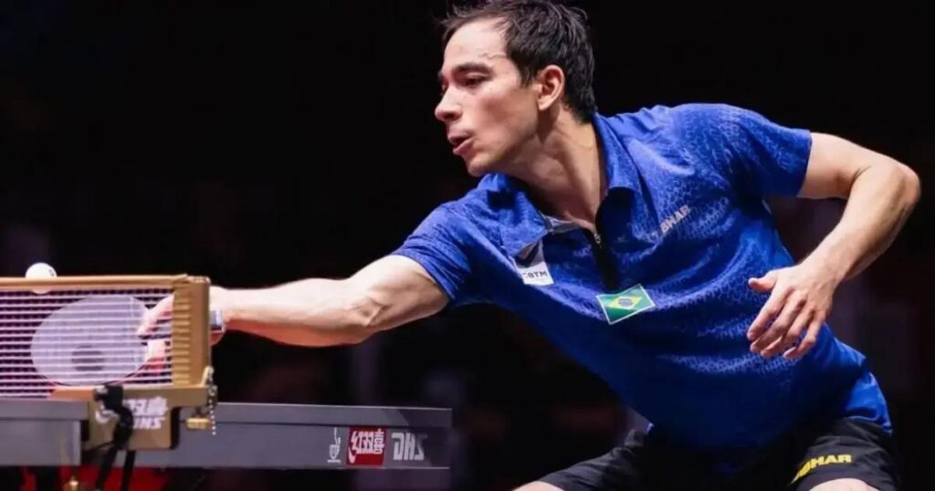 Calderano brilha e garante o primeiro pódio brasileiro no Mundial de Tênis de Mesa