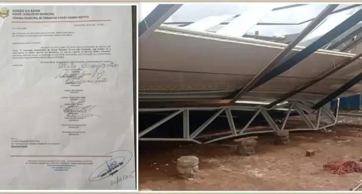 Câmara de Vereadores se reúne para investigar desabamento no mercado municipal