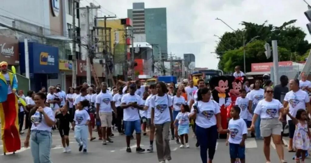 Caminhada em Feira de Santana apoia a causa do autismo