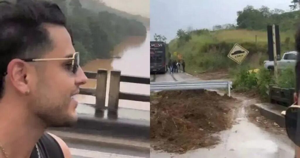 Cantor Kevi Jonny desvia de bloqueio para chegar a show na Bahia