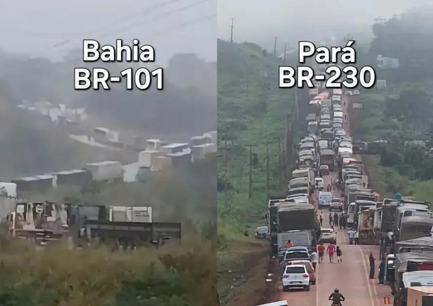Caos no tráfego: a interdição da BR-101 e suas consequências