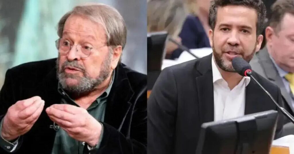 Carlos Vereza processa deputado André Janones por acusações graves