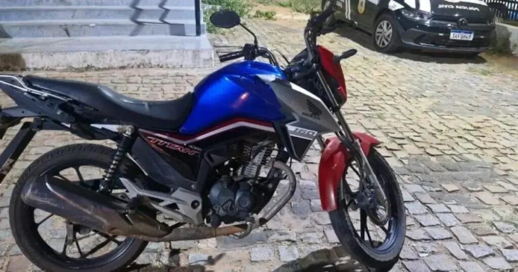 CIPE Sudoeste recupera moto roubada durante operação em Igaporã