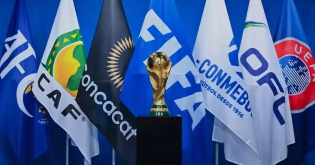 Conmebol quer aumentar o número de seleções na Copa de 2030 para 64