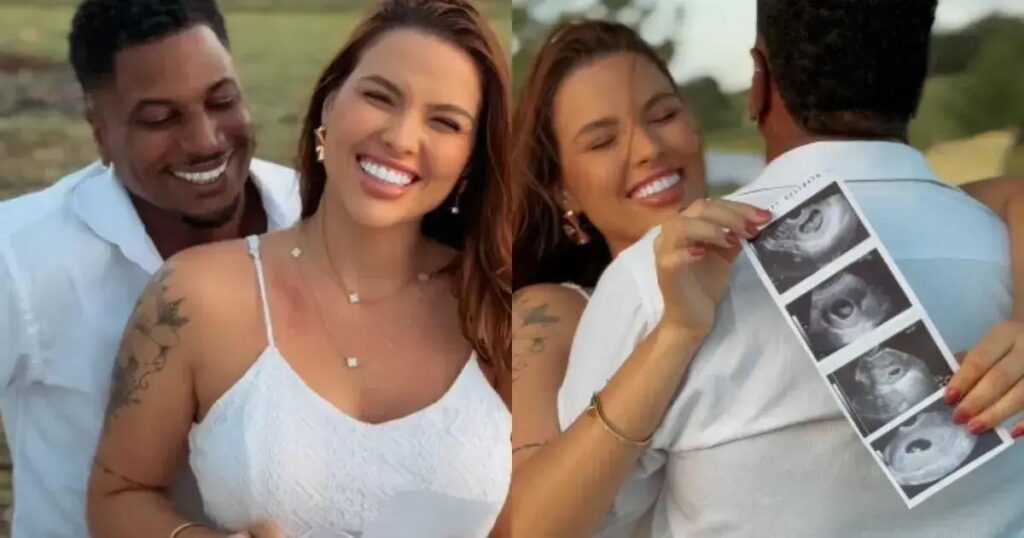 Dum Ice comemora a expectativa de ser pai pela primeira vez em vídeo emocionante