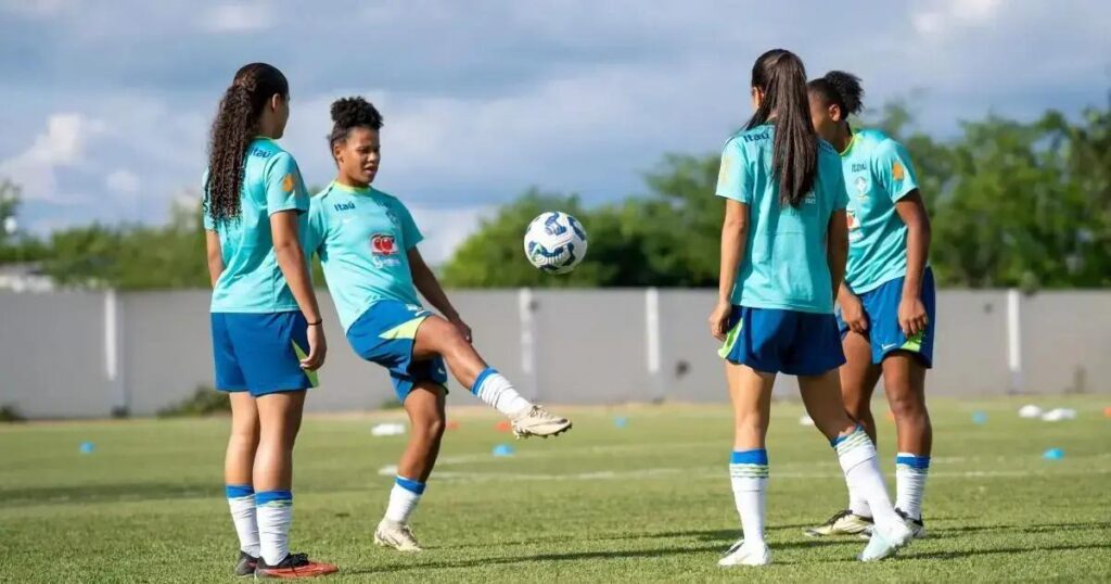 Estreia da Seleção Feminina Sub-17: Brasil enfrenta o Peru no Sul-Americano