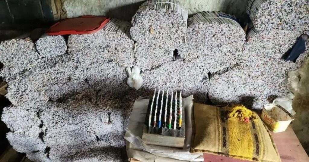 Fábrica clandestina de fogos é fechada em Santo Antônio de Jesus