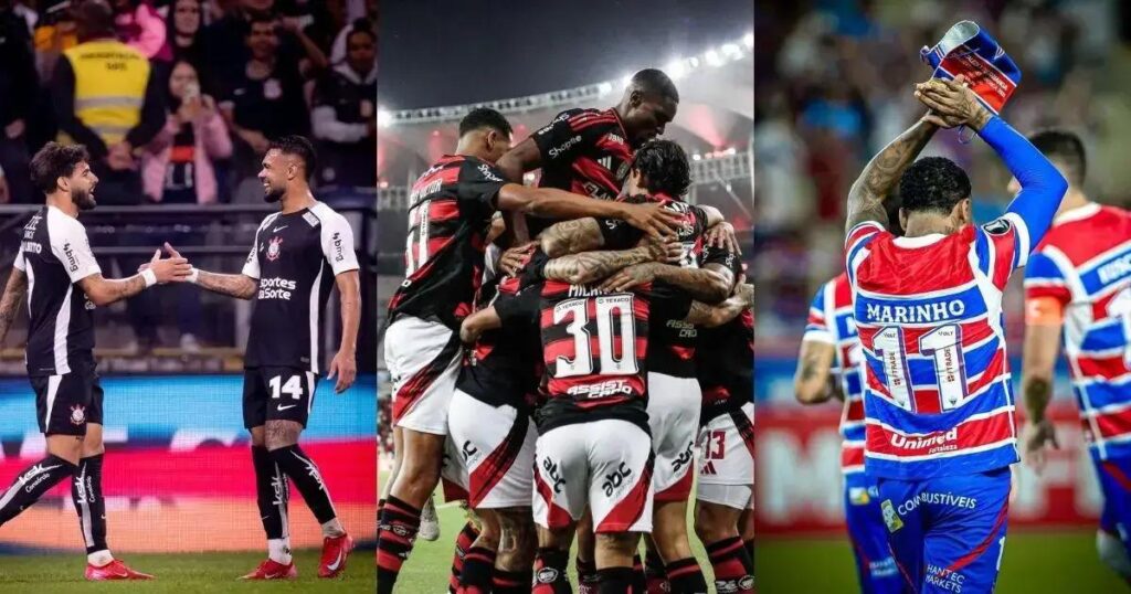 Flamengo e Corinthians avança na Copa do Brasil; Fortaleza eliminado