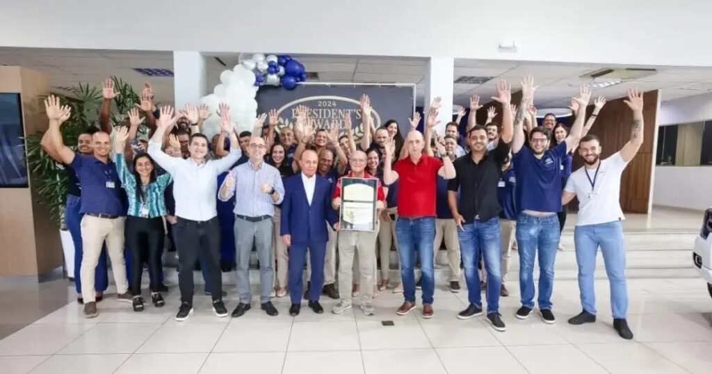 Ford Indiana Iguatemi é premiada pelo excelente desempenho em atendimento
