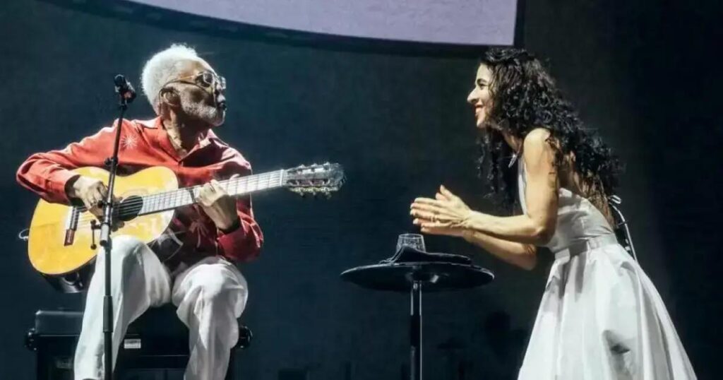 Gilberto Gil e Marisa Monte lançam versão ao vivo de 'A Paz'