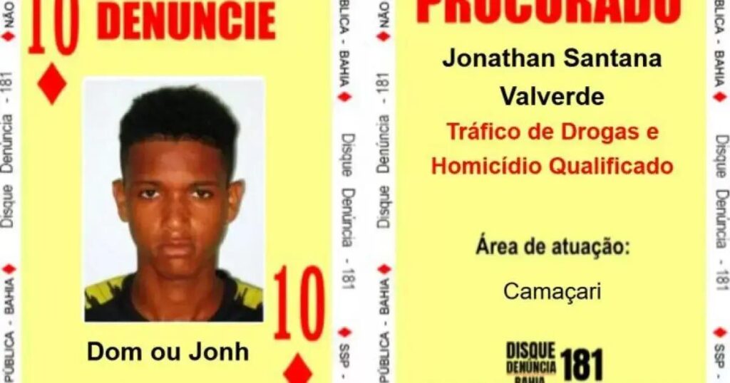 Integrante do Baralho do Crime é capturado em Alagoas