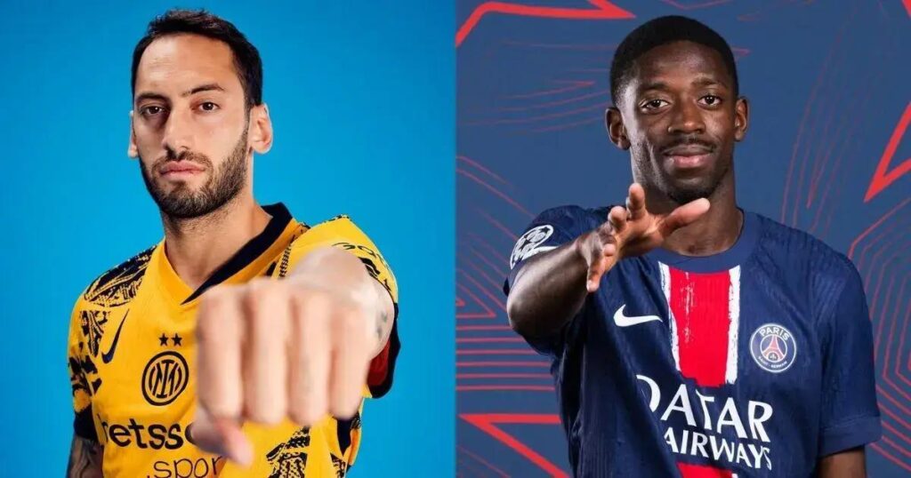 Inter de Milão e PSG se enfrentam na final da Champions League 2025