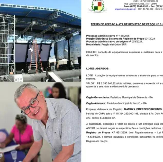 Itororó investe R$ 2,4 milhões na festa de São João em meio a emergências
