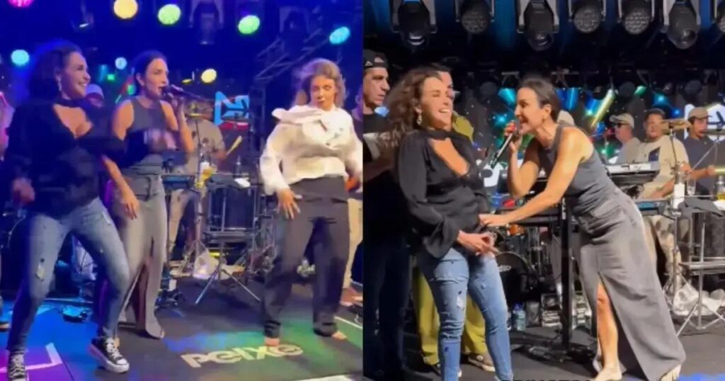Ivete canta e viraliza em festa de aniversário com amigos em Salvador