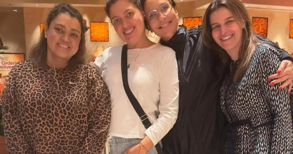 Ivete Sangalo visita Preta Gil enquanto ela trata câncer nos EUA