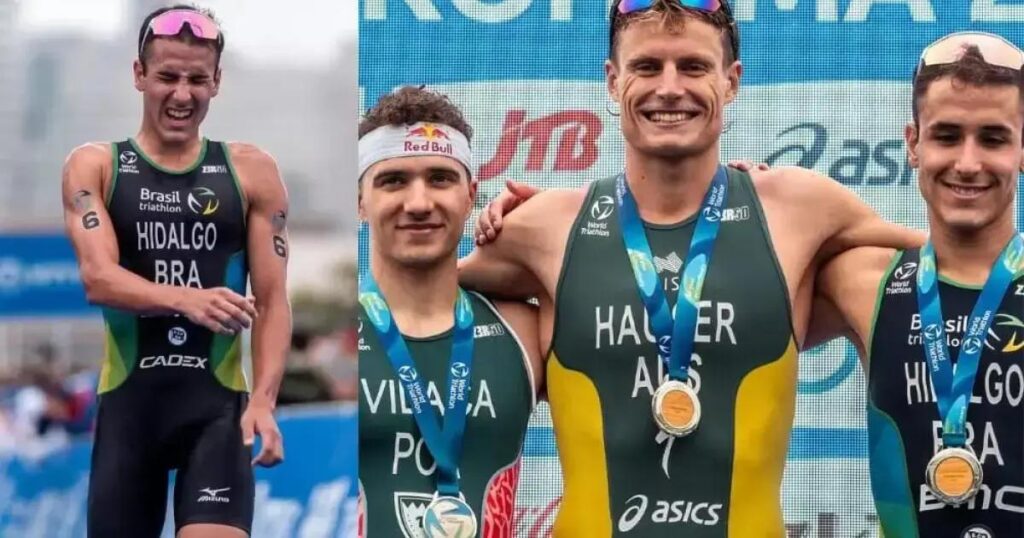 Miguel Hidalgo conquista bronze na World Series de Triatlo em Yokohama