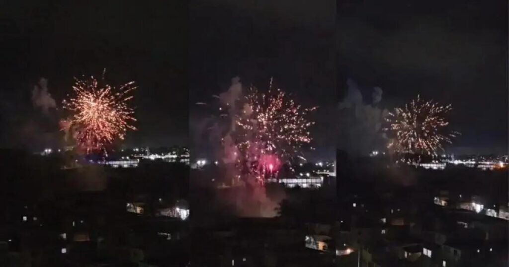 Moradores de Sussuarana Velha são surpreendidos por fogos de artifício