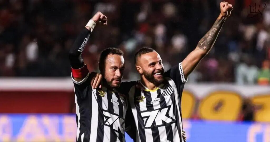 Neymar agradece apoio da torcida em Salvador após vitória do Santos
