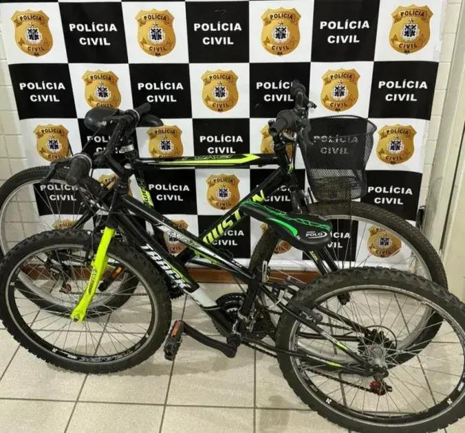 Polícia Civil recupera bicicletas furtadas em Vitória da Conquista