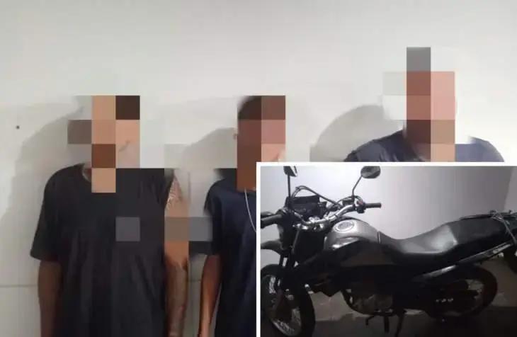 Polícia Militar prende jovens envolvidos em furtos de motos em Maiquinique