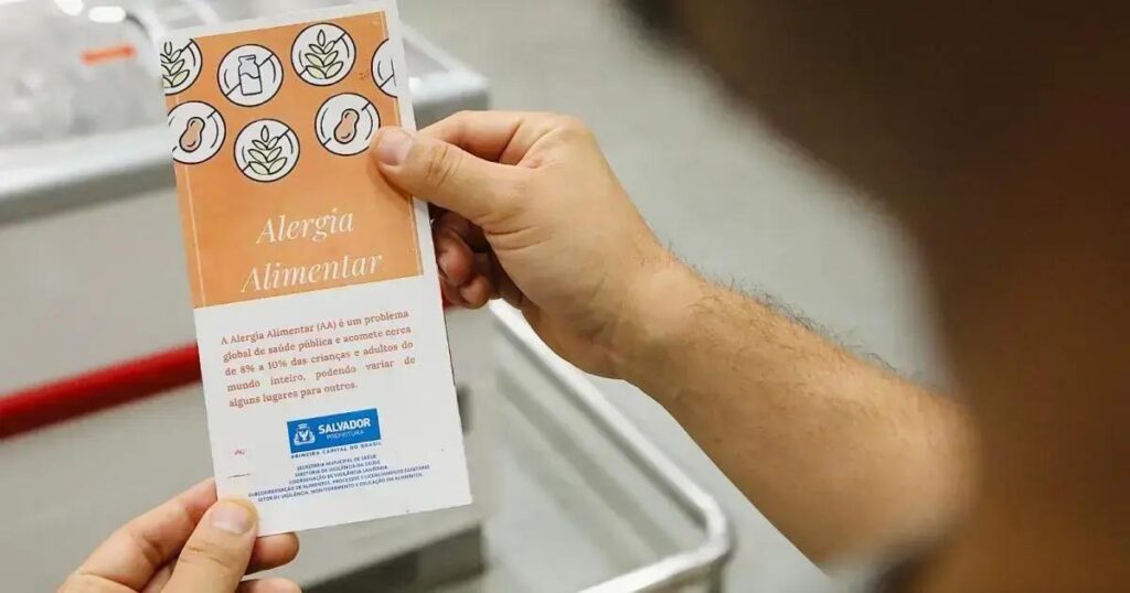 Prefeitura de Salvador promove ações sobre alergia alimentar em supermercados