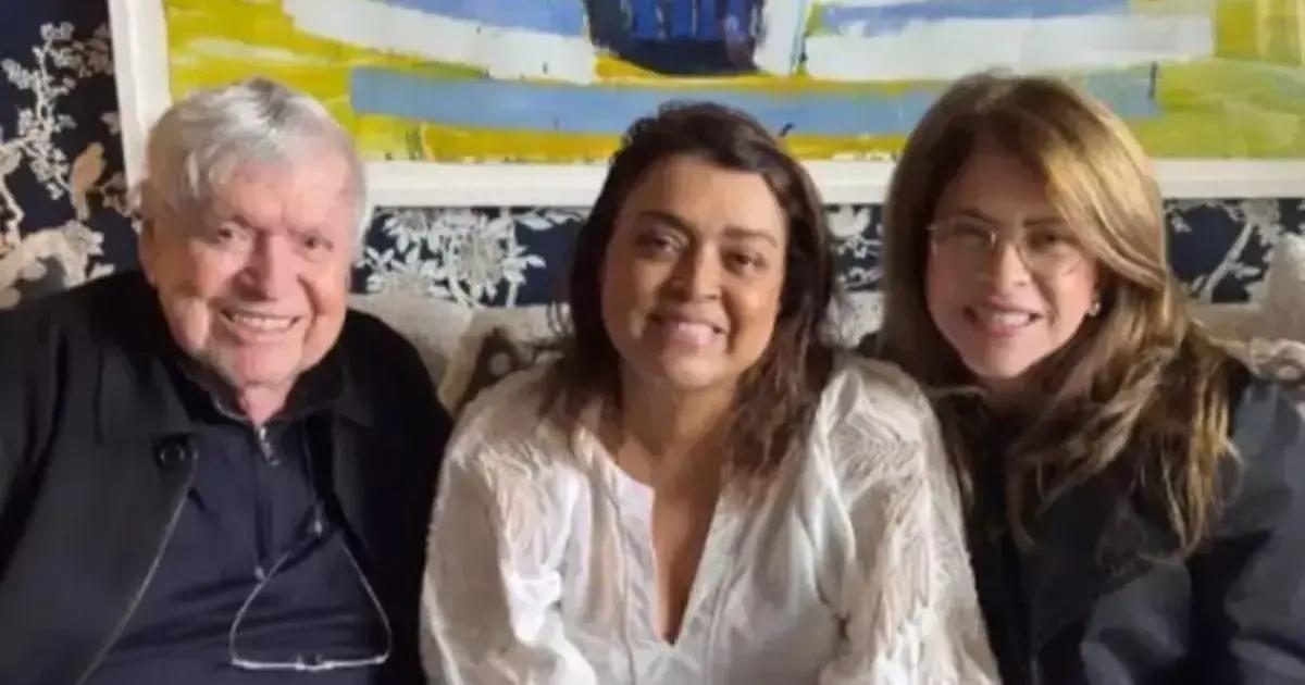 Preta Gil recebe visita especial de Boni e Bela Gil em Nova York