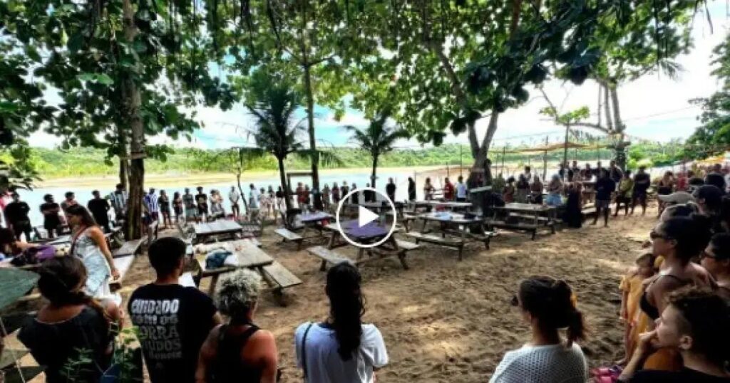 Protesto em Caraíva pede justiça na morte de guia de turismo durante operação policial