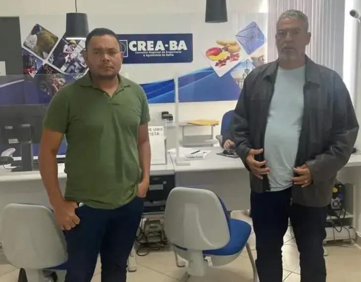Vereadores de Itarantim denunciam desabamento de mercado ao CREA