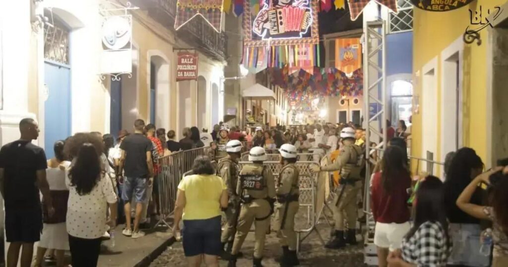 Acesso Temporariamente Fechado no Largo do Pelourinho Durante o São João