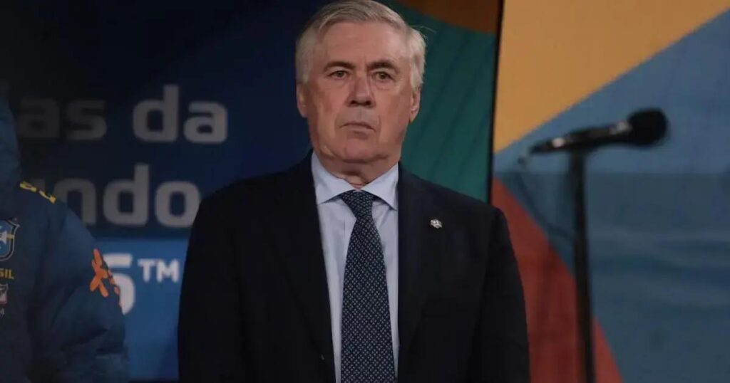 Ancelotti celebra a classificação do Brasil e prega trabalho em equipe