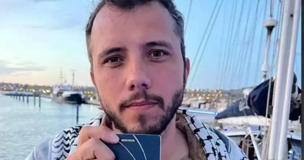 Ativista brasileiro em cela solitária por deportação em Israel