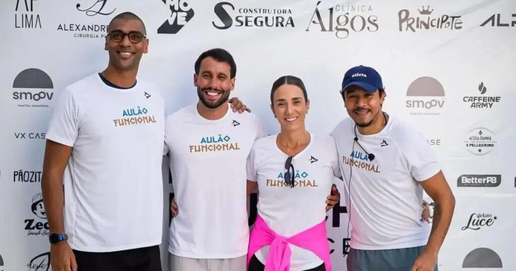 Aulão funcional anima convidados no Principote Beach Lounge