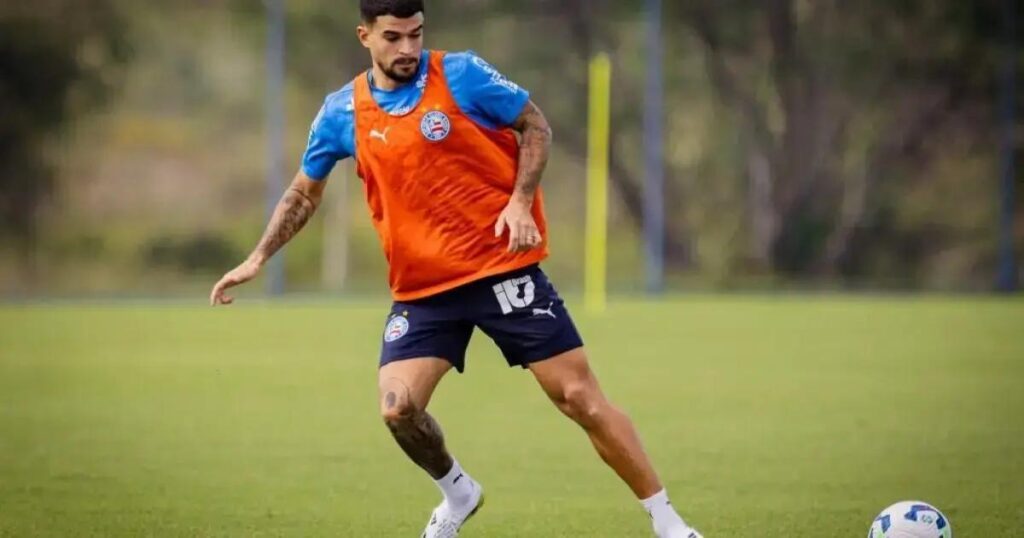 Bahia intensifica treinos após retorno de Cauly sob comando de Ceni