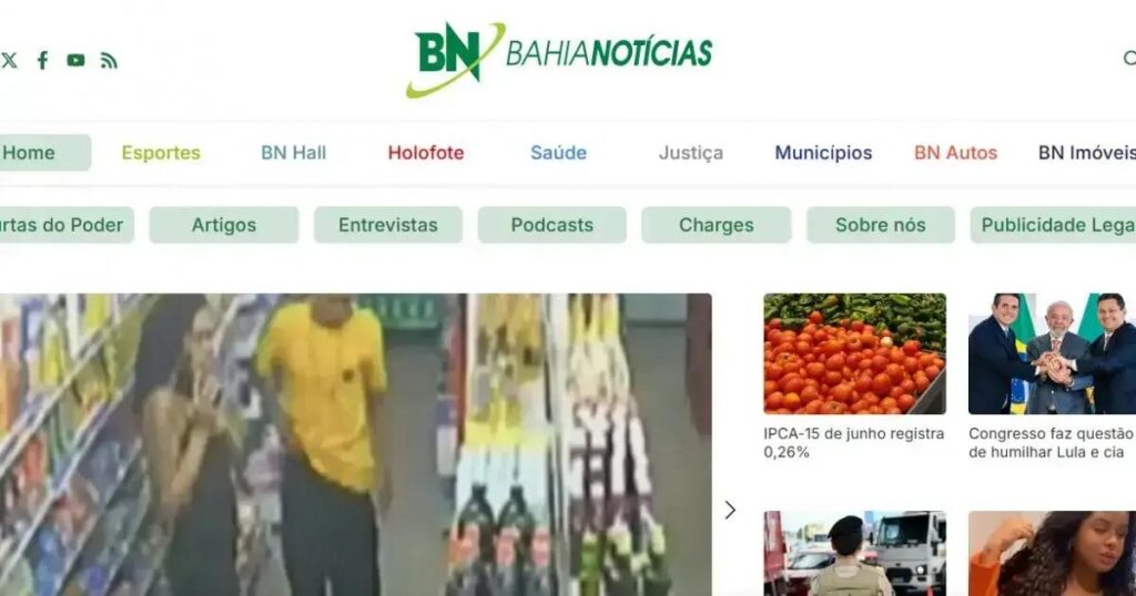 Bahia Notícias se destaca como líder em visualizações entre veículos baianos