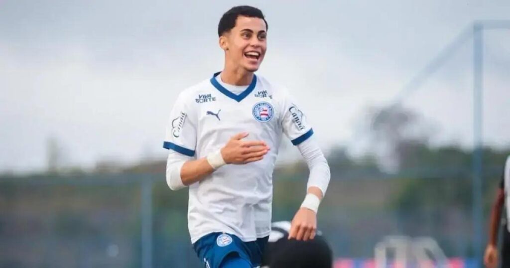 Bahia vence Atlético-MG e mantém esperança nas quartas do Brasileirão Sub-17