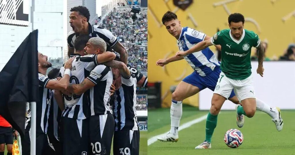 Botafogo conquista vitória histórica no Mundial, Palmeiras empata com o Porto