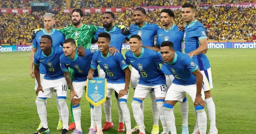 Brasil busca classificação antecipada para o Mundial de 2026 contra Paraguai